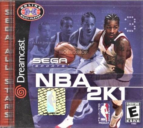NBA 2K1 [Sega All Stars]