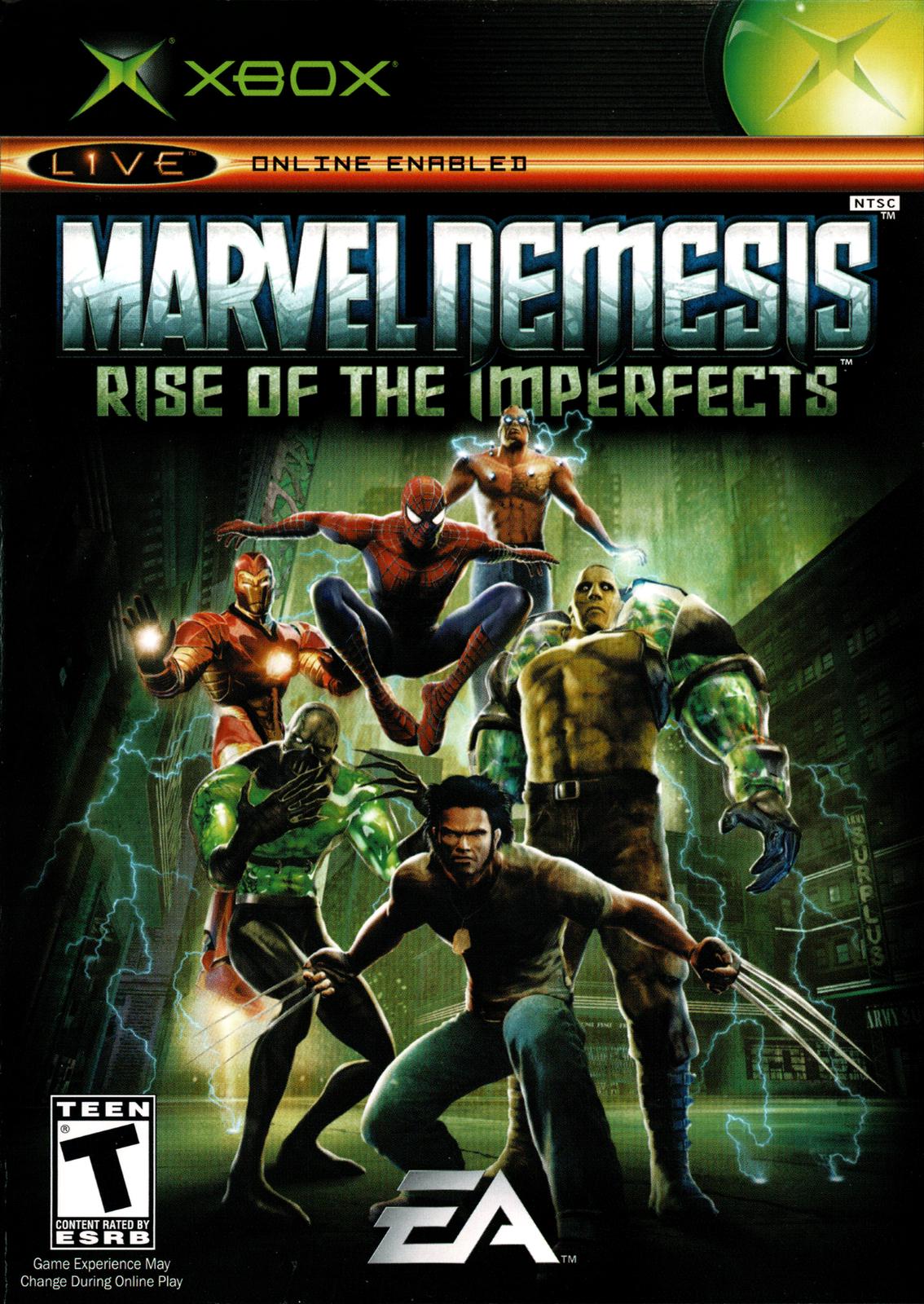 Marvel Nemesis Rise of the Imperfects