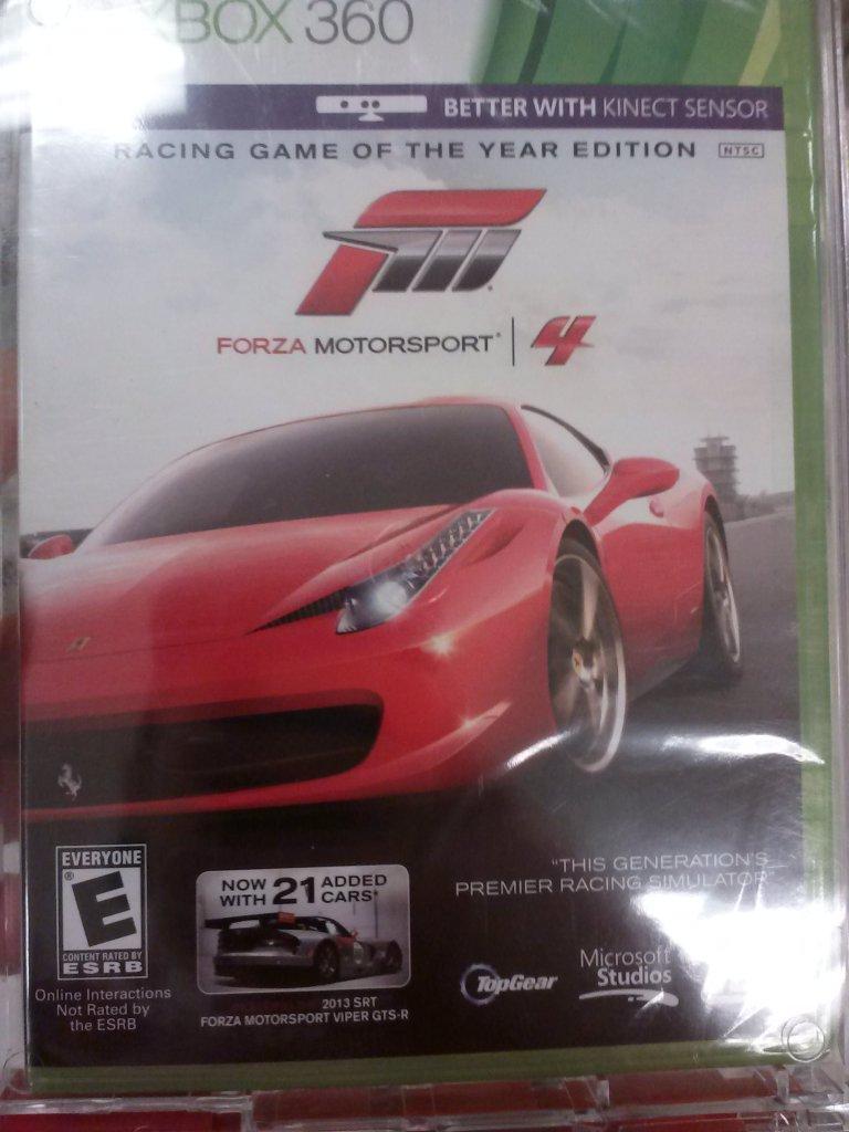 Forza Motorsport 4 [Racing Game Of The Year Edition]