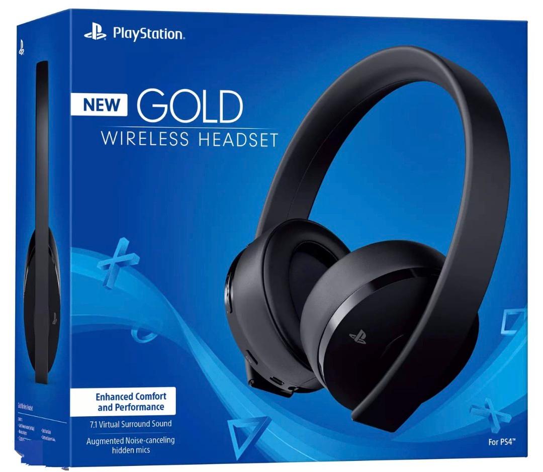 New Gold Wireless Headset