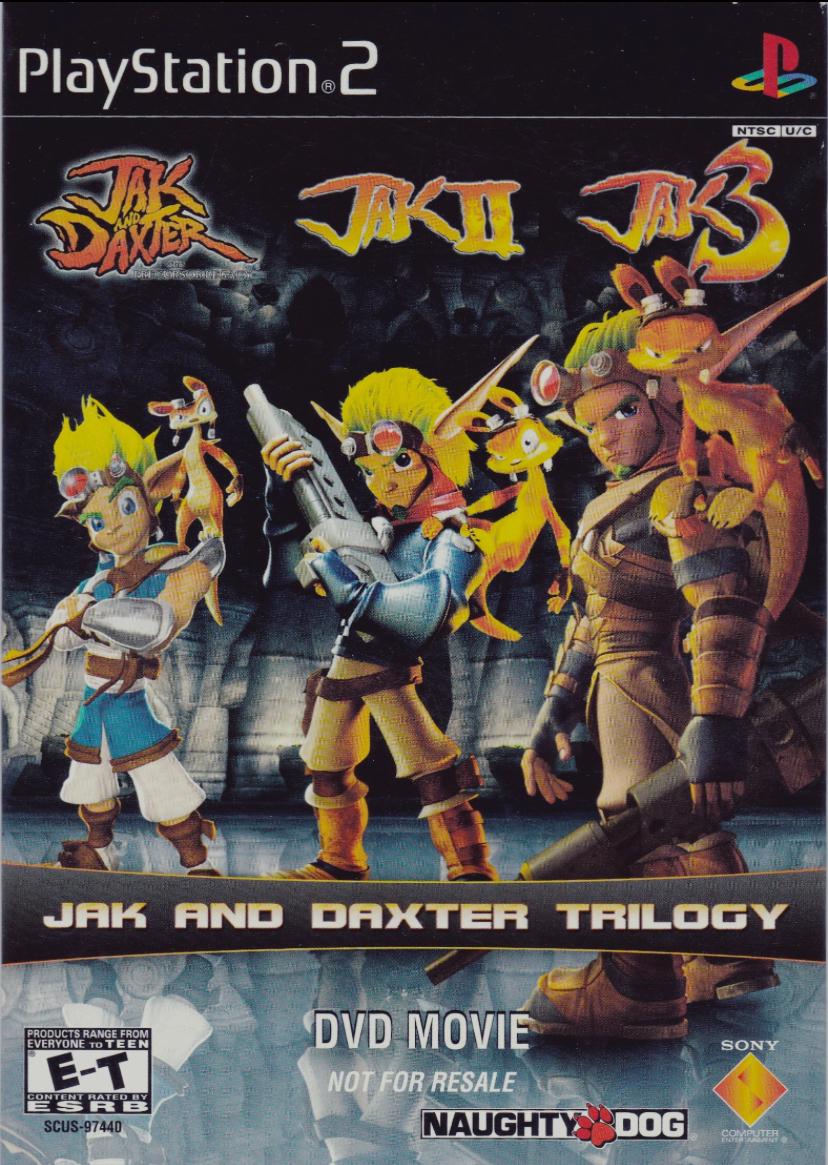 Jak And Daxter Complete Trilogy Movie DVD