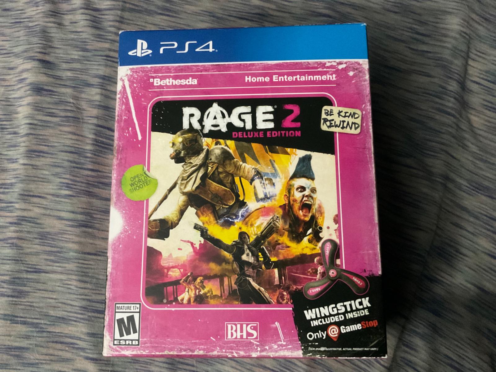 Rage 2 [Deluxe Gamestop Wingstick Edition]