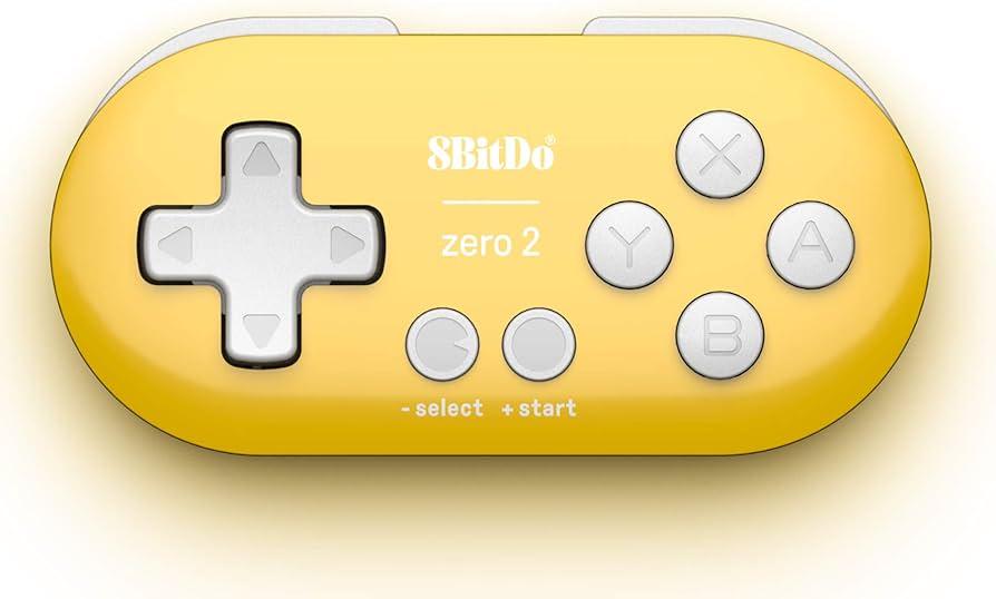 8bitdo Zero 2 Yellow