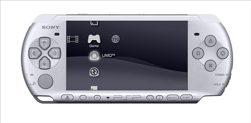 PSP 3000 Mystic Silver