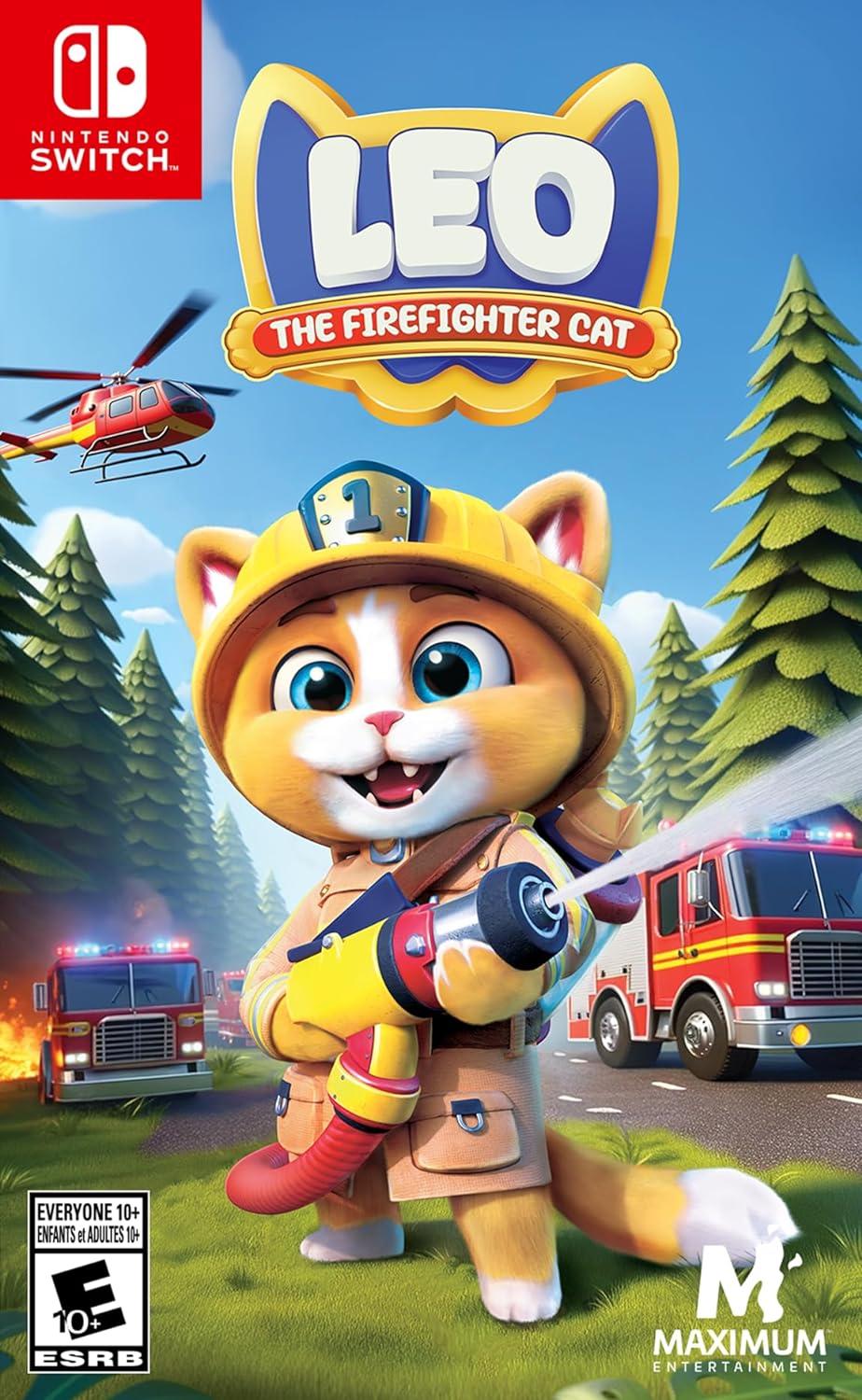 Leo The Firefighter Cat