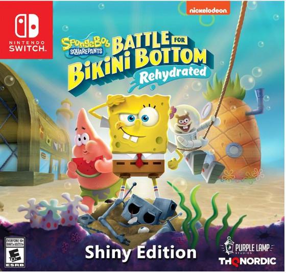 SpongeBob SquarePants Battle for Bikini Bottom Rehydrated [Shiny Edition]