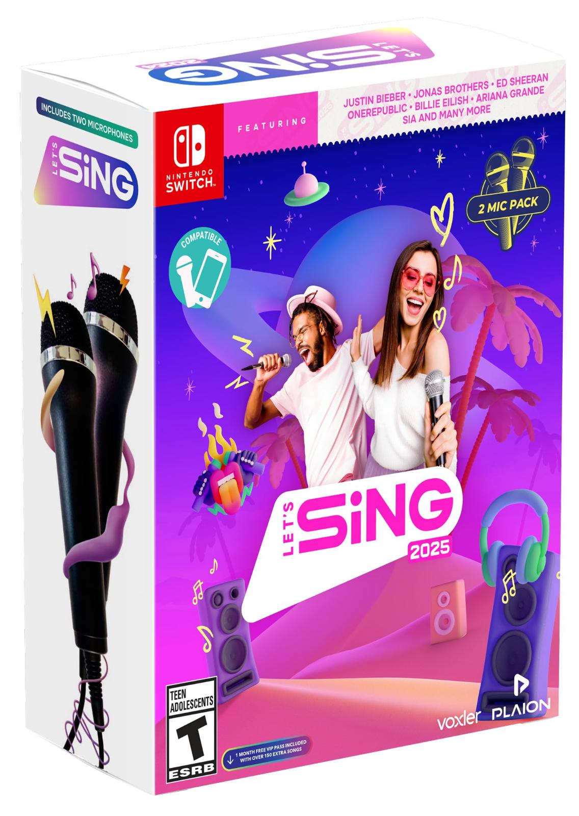 Let's Sing 2025 [2 Mic Pack]
