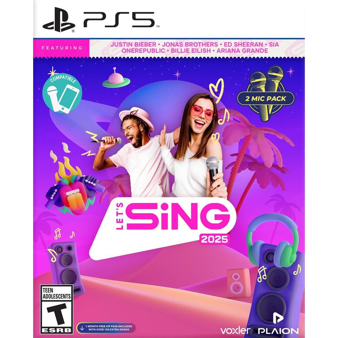 Let's Sing 2025 [2 Mic Pack]