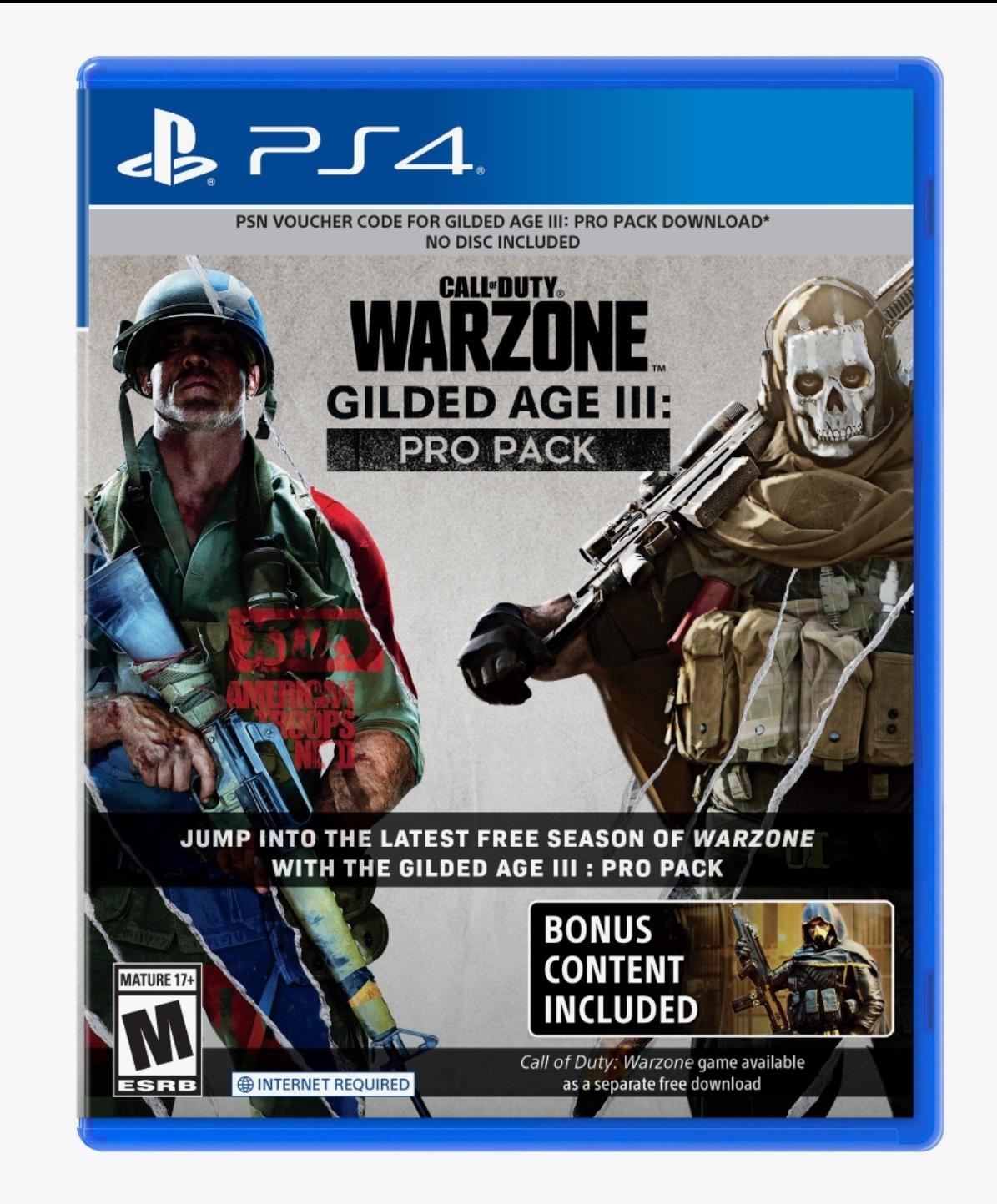 Call Of Duty Warzone Gilded AGE III: Pro Pack