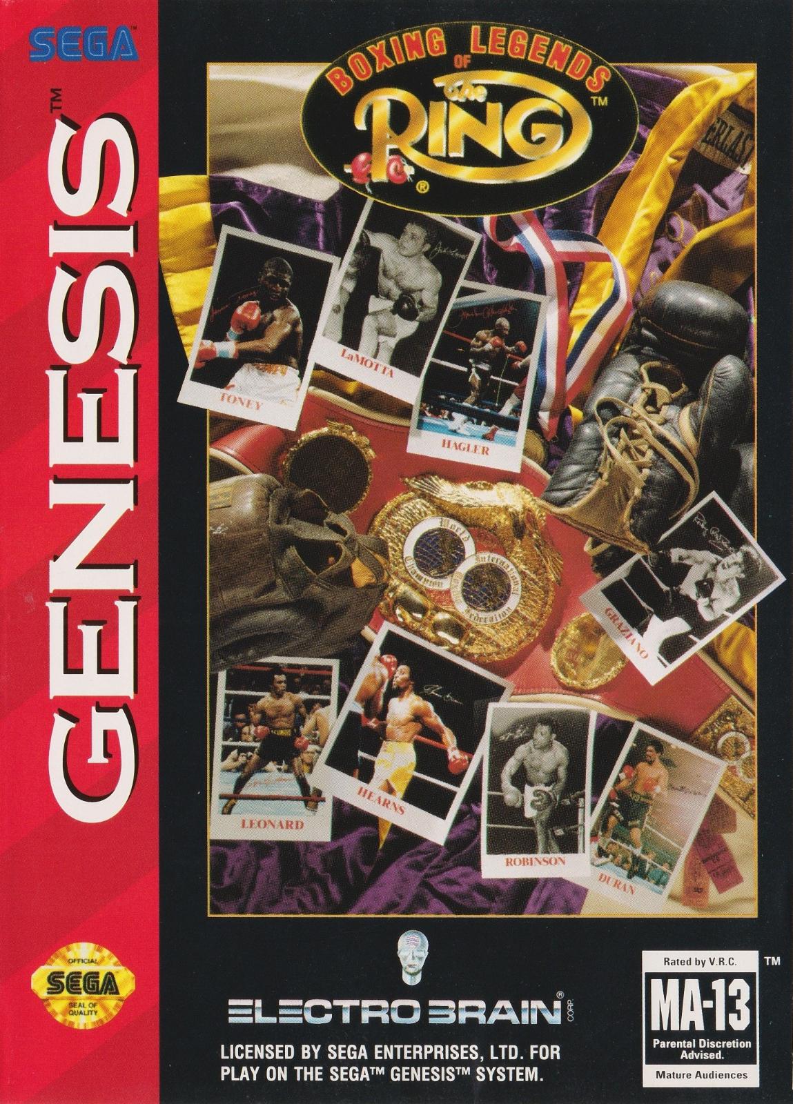 Boxing Legends Of The Ring