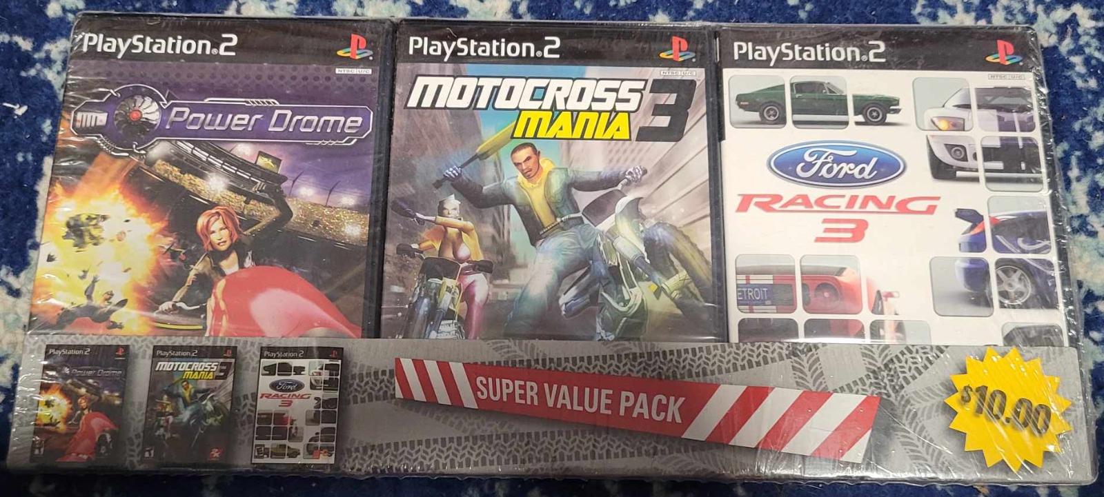 Super Value Pack: Power Drome, Motocross Mania 3, Ford Racing 3
