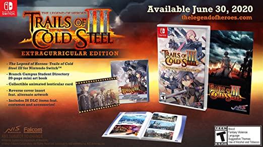 Legend of Heroes: Trails of Cold Steel III [Extracurricular Edition]
