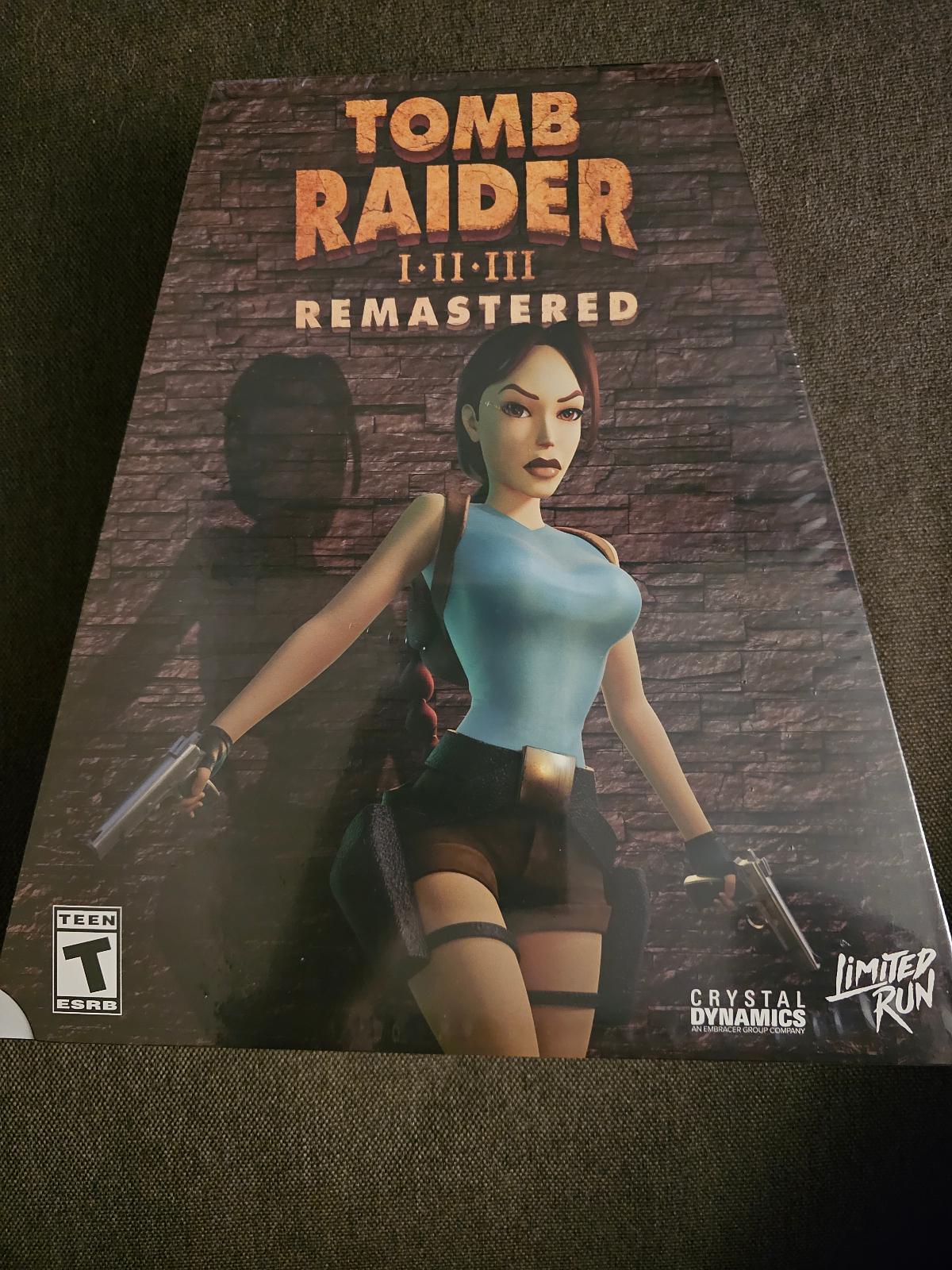 Tomb Raider I-III Remastered [Convention Exclusive Tomb Raider I Cover]