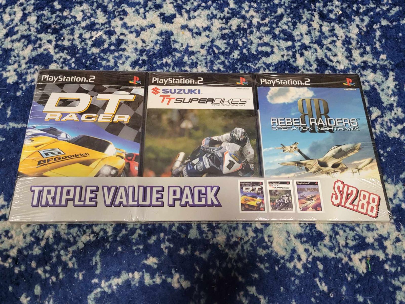 Triple Value Pack [DT Racer, Suzuki TT Superbikes, Rebel Raider]
