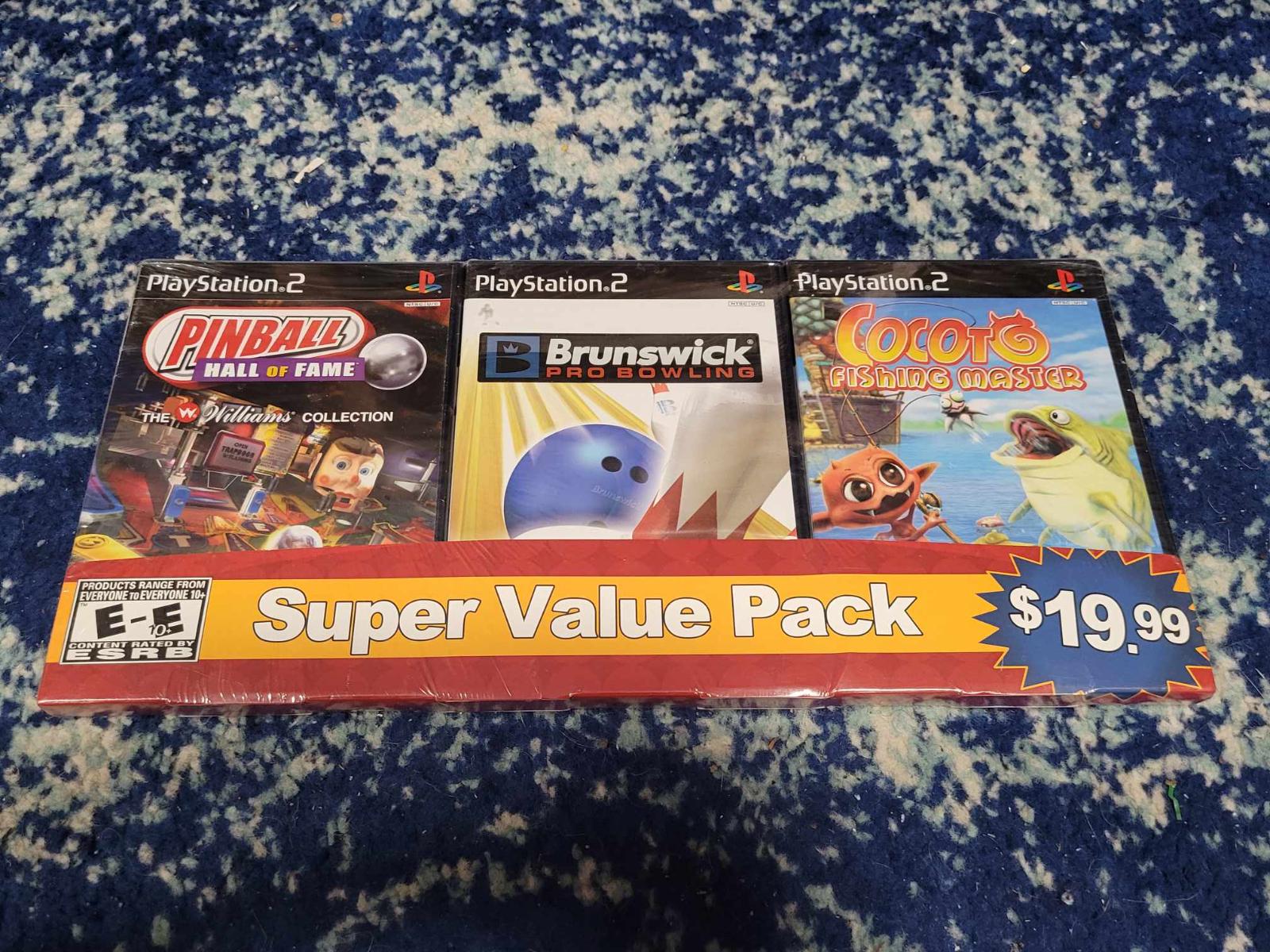 Super Value Pack [Pinball Hall Of Fame, Brunswick Pro Bowling, Cocoto Fishing Master]
