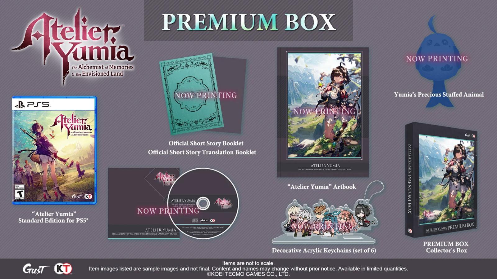 Atelier Yumia: The Alchemist Of Memories & The Envisioned Land [Premium Box