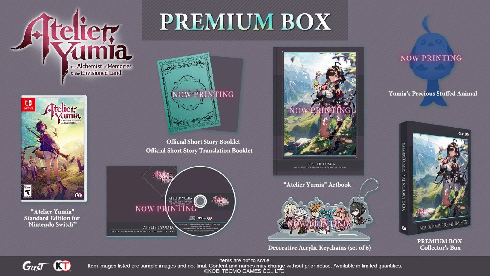 Atelier Yumia: The Alchemist Of Memories & The Envisioned Land [Premium Box]