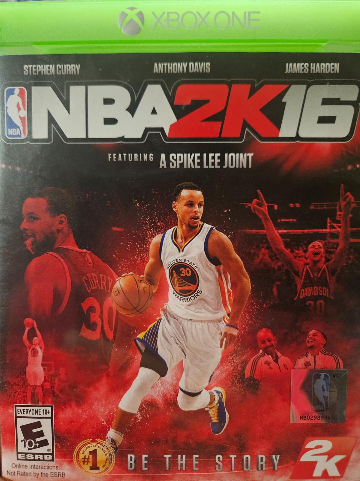 NBA 2K16 [Steph Curry Cover]