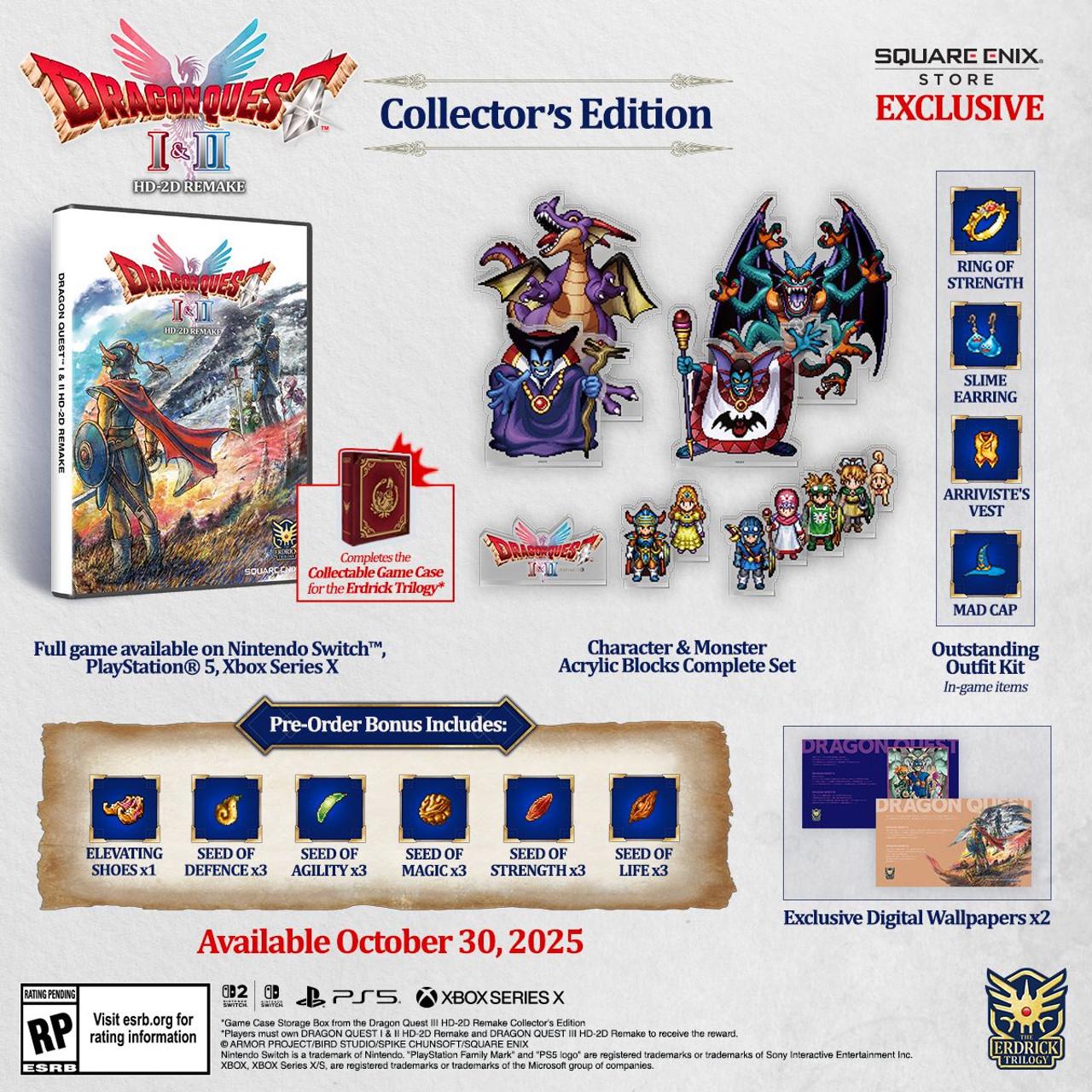 Dragon Quest I & II HD-2D Remake [Collector's Edition]