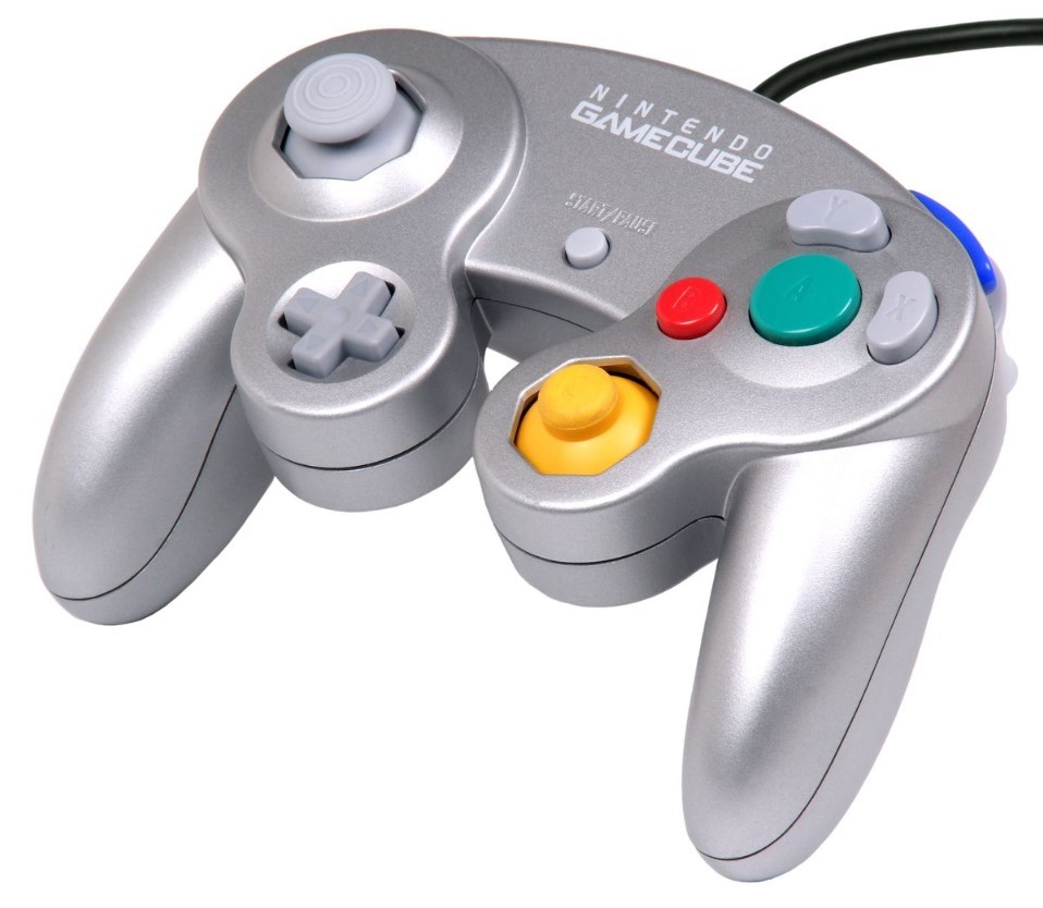 Gamecube Controller - Nintendo Brand (Platinum Silver)