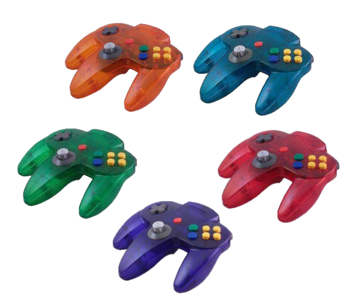 N64 Controller - Nintendo Brand (Funtastic Colors)