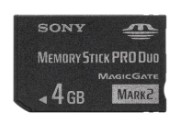 Memory Stick Pro Duo - 4.0 GB