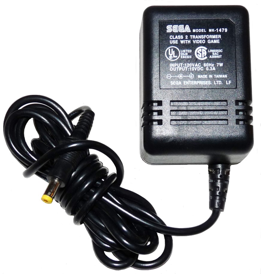 Power Supply - Genesis 2, 32X, and Game Gear - Sega Brand