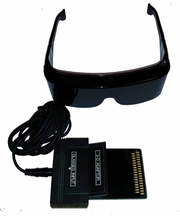 3D Glasses w/ Adapter - Master System