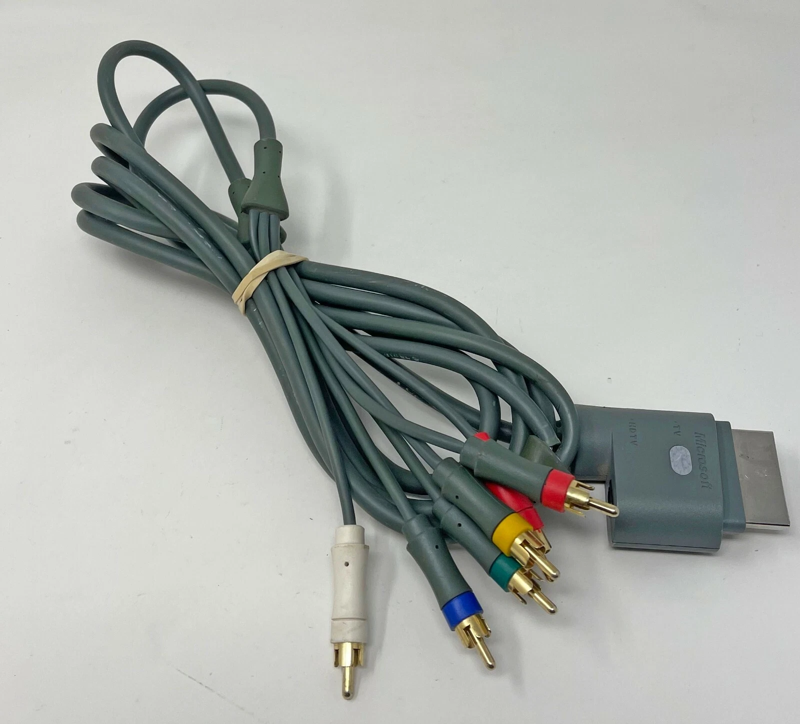 Component HD AV Cables - Microsoft Brand (White, Yellow Red x 2, Green, & Blue)